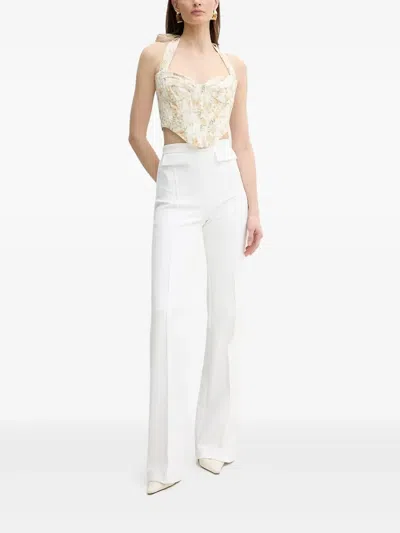 Bardot Pollie Halterneck Top In Neutral
