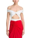 Bardot Priah Mesh Bodysuit In White