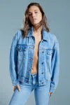 Bardot Relaxed Denim Jacket In Vintage