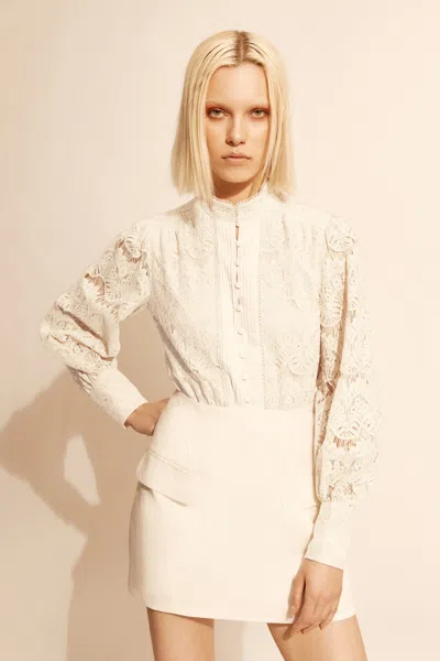 Bardot Remy Lace Bodysuit In White