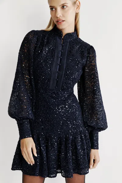 Bardot Remy Lace Mini Dress In Multi