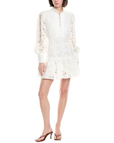 Bardot Remy Lace Mini Dress In White