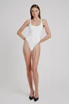 Bardot Rena Bodysuit In Orchid Wht