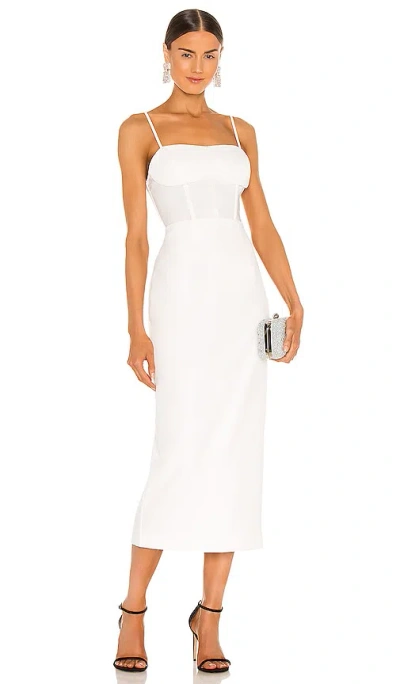 Bardot Roberta Midi Dress In Ivory