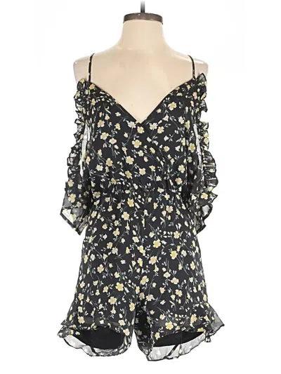 Pre-owned Bardot Romper In Black