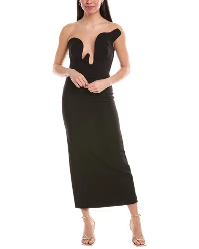 Bardot Rosalyn Midi Dress In Black