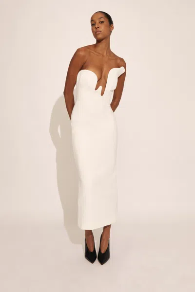 Bardot Rosalyn Midi Dress In Orchid Wht