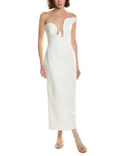Bardot Rosalyn Midi Dress In White