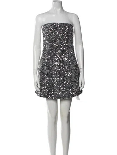 Pre-owned Bardot Sequin Mini Dress W/ Tags In Multicolor