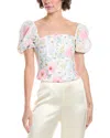 Bardot Sheyla Floral Printed Top In Multi