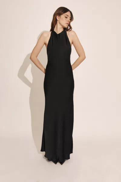 Bardot Similina Halter Maxi Dress In Black
