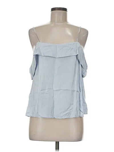 Pre-owned Bardot Sleeveless Blouse In Blue