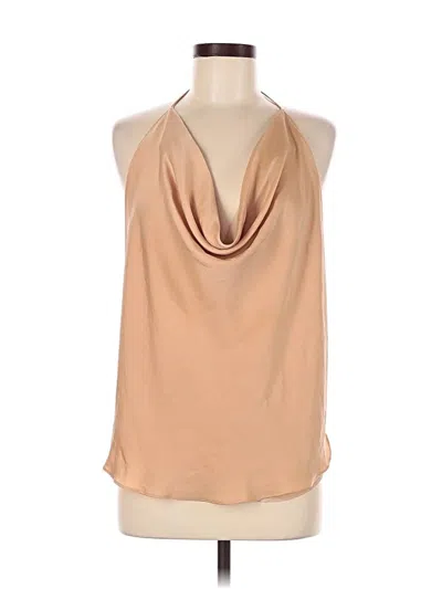 Pre-owned Bardot Sleeveless Blouse In Brown