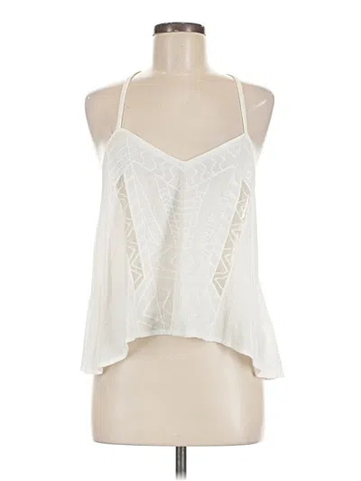 Pre-owned Bardot Sleeveless Blouse In Ivory
