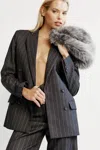 Bardot Sloane Pin Stripe Blazer