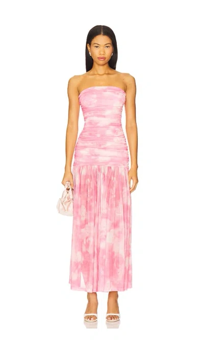 BARDOT SOLANA MESH MAXI DRESS