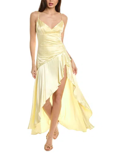 Bardot Sorella Midi Dress In Yellow