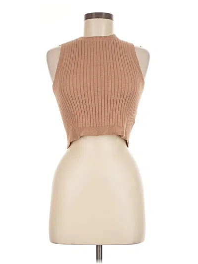 Pre-owned Bardot Sweater Vest In Tan
