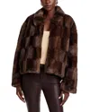 BARDOT SYLVIE FAUX FUR JACKET