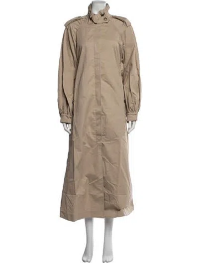 Pre-owned Bardot Trench Coat W/ Tags In Neutrals