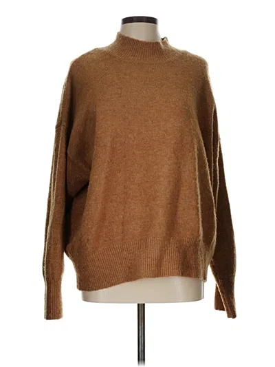 Pre-owned Bardot Turtleneck Sweater In Brown