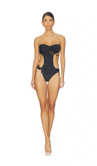 Bardot Tyra Strapless One Piece In Black