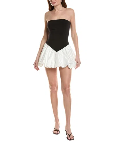 Bardot Vega Strapless Mini Dress In Black