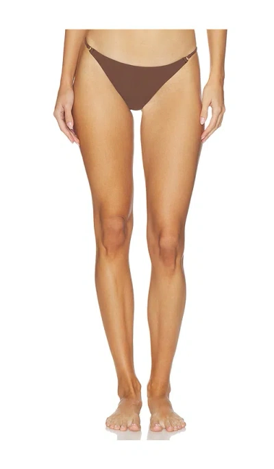 Bardot Veyda Ring Detail Bottoms In Brown