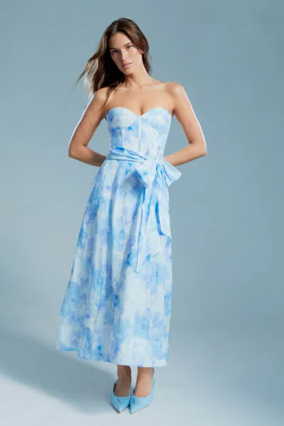 Bardot Vibrant Tie Dye Midi Dress