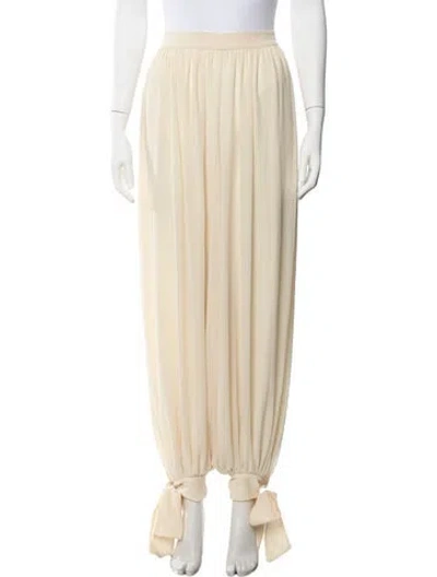 Pre-owned Bardot Wide Leg Pants In Neutrals