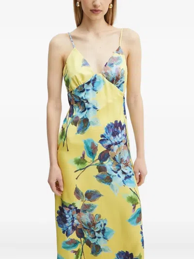 Bardot Wintour Floral-print Slip Dress In Multi