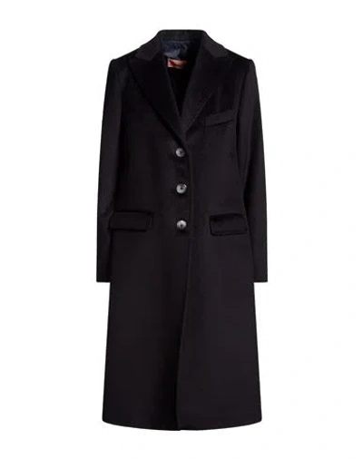 Bardot Woman Coat Midnight Blue Size 10 Virgin Wool