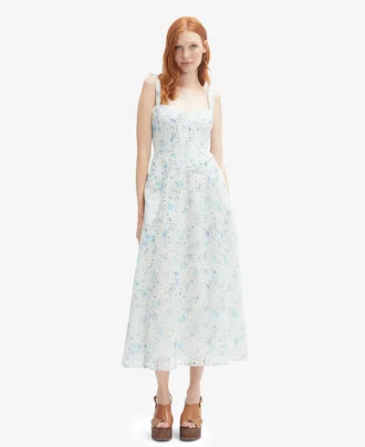 Bardot Women's Adaline Embroidered A-line Sleeveless Dress