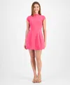 Bardot Women's Delphi A-line Mini Dress In Hot Pink