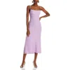 Bardot Adoni Sleeveless Mesh Midi Dress In Blue