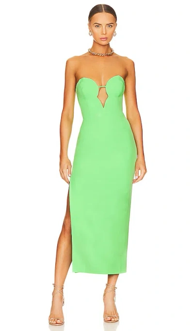 Bardot X Revolve Eleni Midi Dress In Green #30