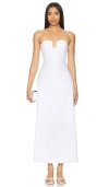 Bardot X Revolve Lora Maxi Dress In 兰花白