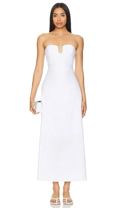 Bardot X Revolve Lora Maxi Dress In 兰花白