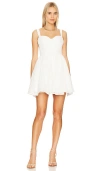 Bardot X Revolve Lotus Lace Mini Dress In Orchid White