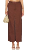 BARDOT X REVOLVE SITA MAXI SKIRT