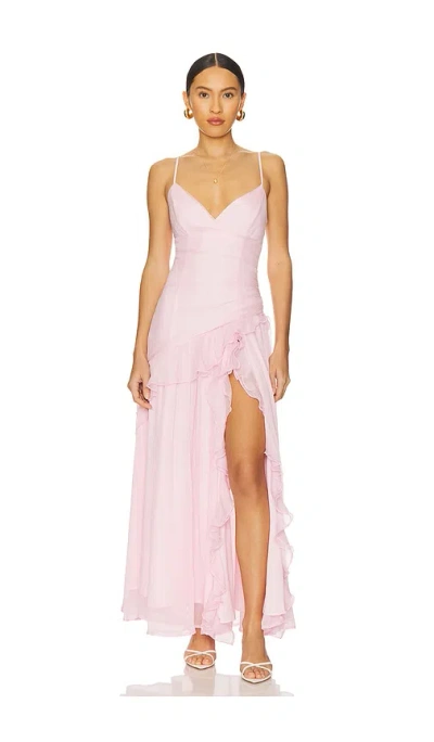 Bardot Yvanna Ruffle Maxi Dress