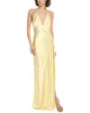 Bardot Yve Halter Dress In Yellow