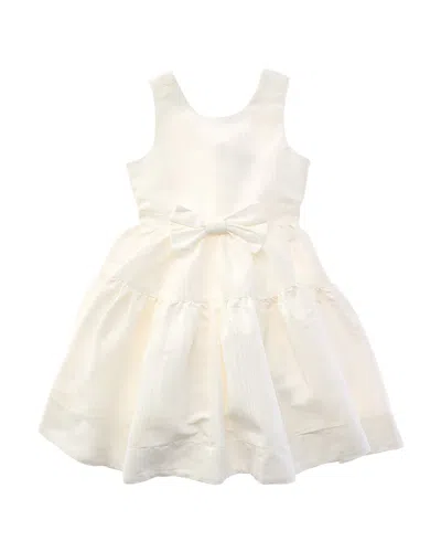 Bardot Kids' Zaida Mini Bow Dress In White