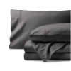 Bare Home 100% Organic Cotton Flannel Sheet Set In Gray