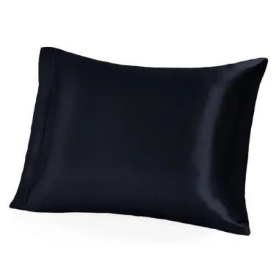 Bare Home 19 Momme 100% Mulberry Silk Pillowcase In Black