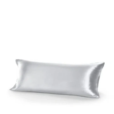 Bare Home 19 Momme 100% Mulberry Silk Pillowcase, Body Size In Silver