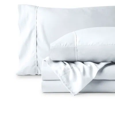 Bare Home 22" Deep Pocket Microfiber Sheet Set In White