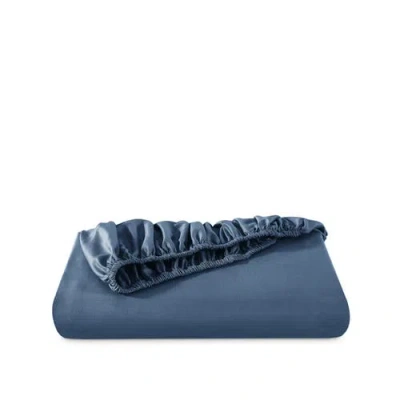 Bare Home 400 Thread Count Organic Cotton Sateen Fitted Sheet In Brown