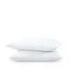 Bare Home 400 Thread Count Organic Cotton Sateen Pillowcase Set In White