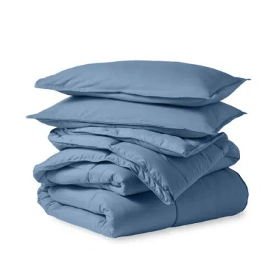 Bare Home All-season Comforter Set In Blue